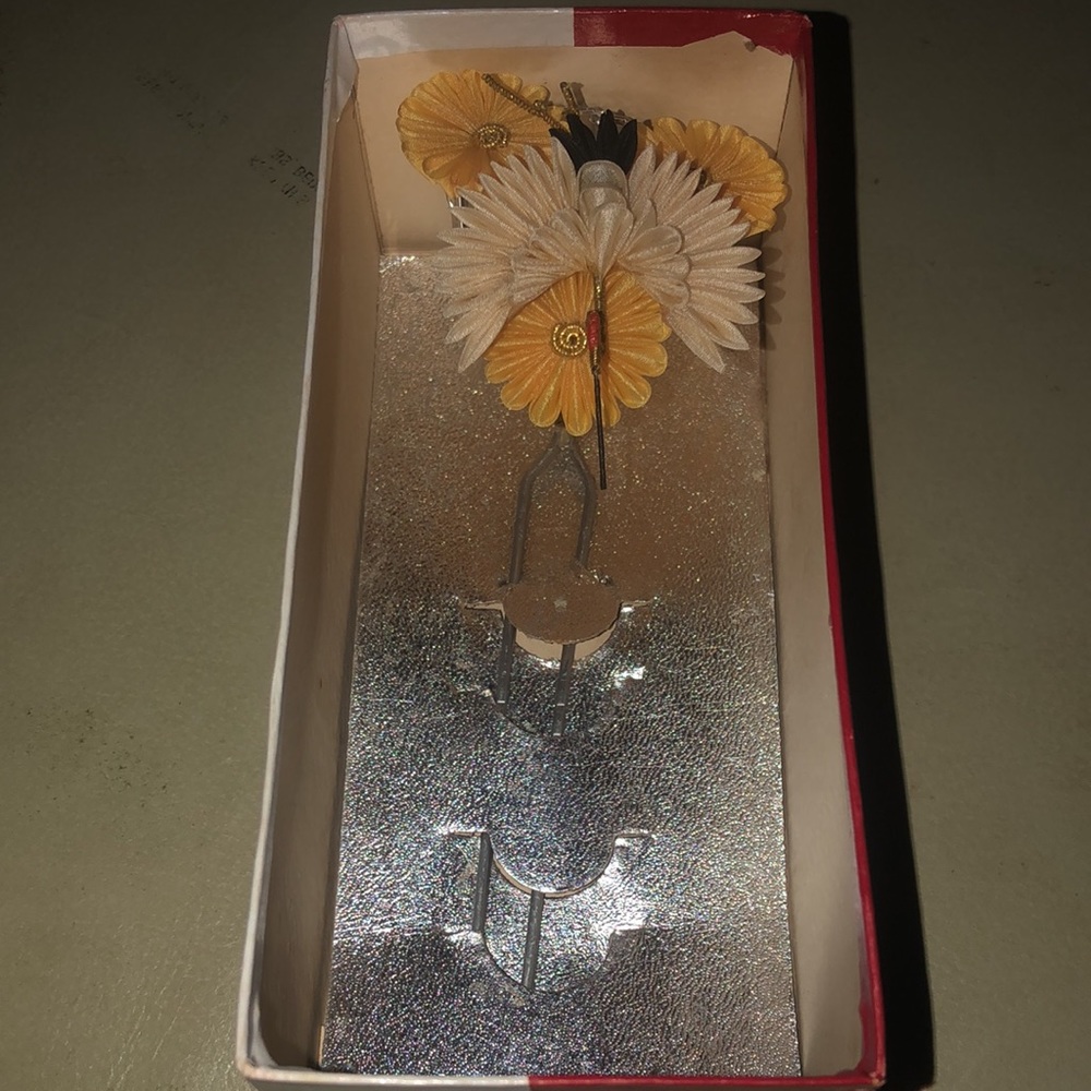 Japanese Vintage Bira-Bira Kanzashi Ornamental Hairpin